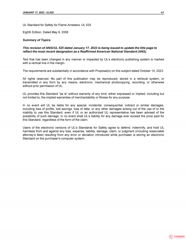 UL 525 PDF UL 525 PDF